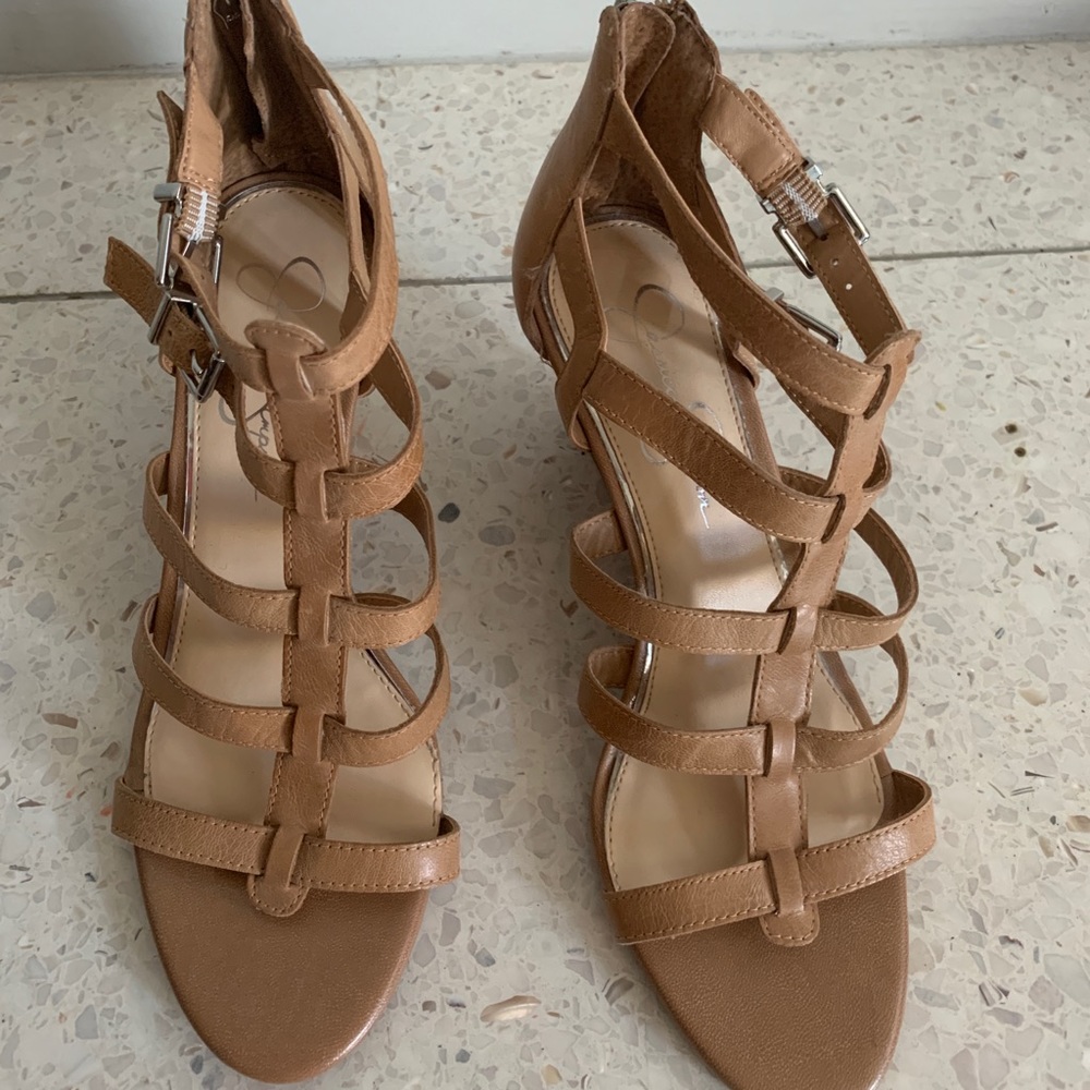NWOT 2.5 inch wedge Jessica Simpson sandal